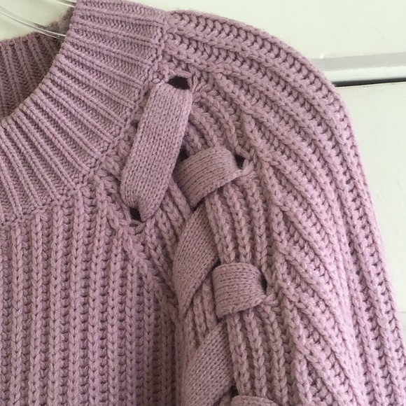 TOBI Blush Chunky Knit Oversized Sweater - Picture 3 of 5